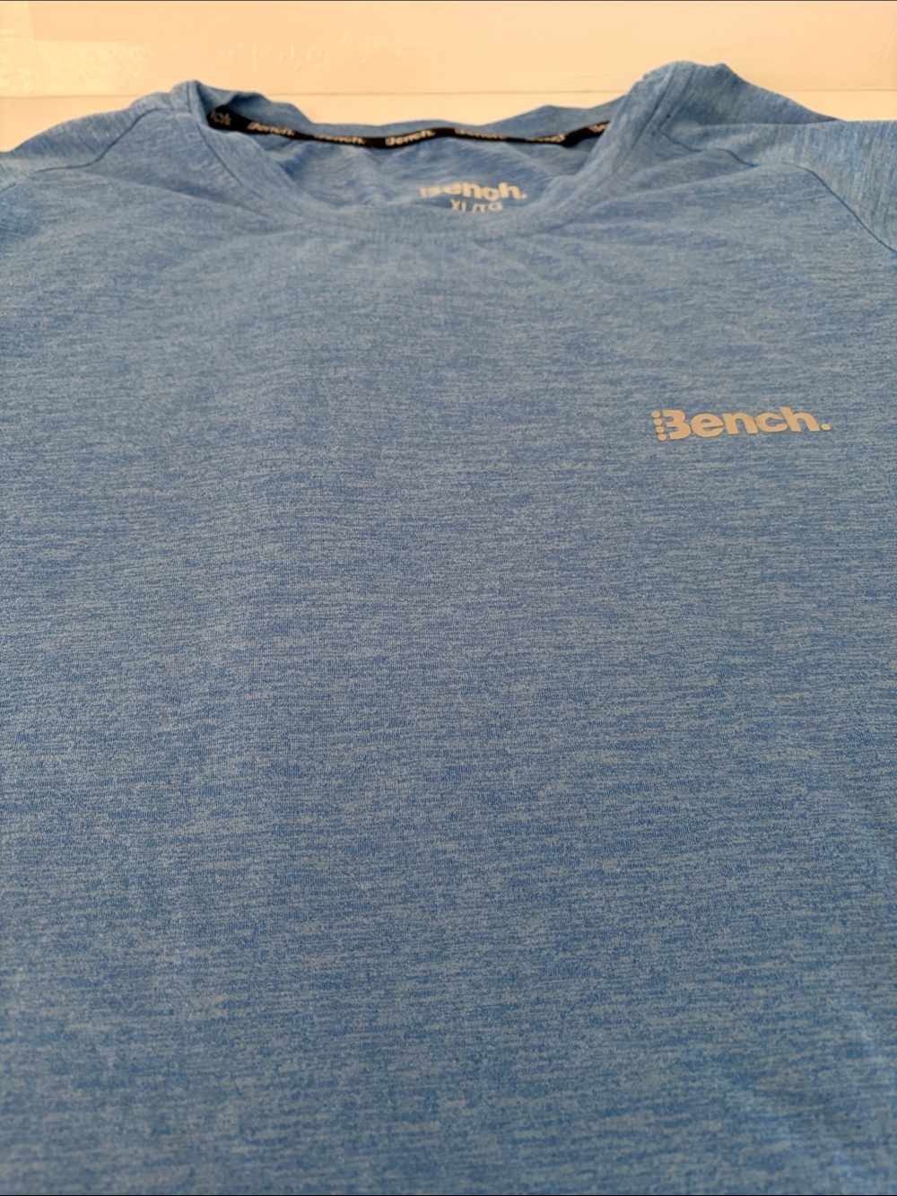 Bench Men's Heather Sky Blue Short Sleeve Tee